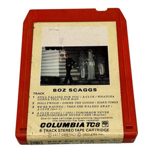 Boz Scaggs Down Two Then Left 8 Track Tape Cartridge JCA 34729 1977